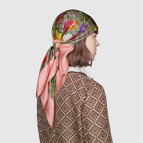 pink gucci fur mitch|gucci silk blend scarves.